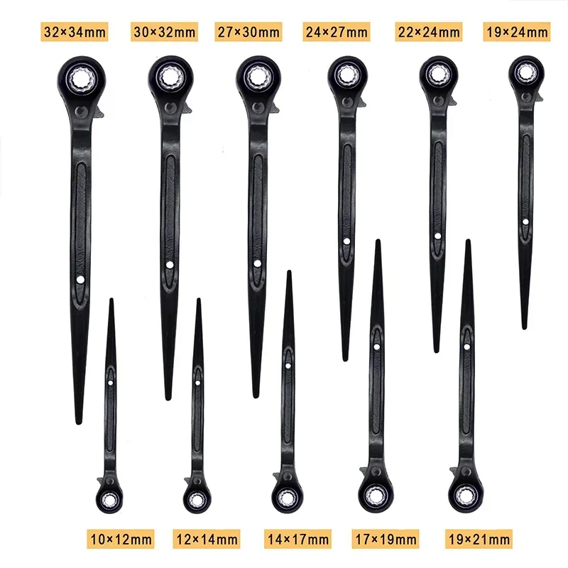 Home Improvement Tim Allen - 10-41mm Pointed Tail Ratchet Ratchets Wrench