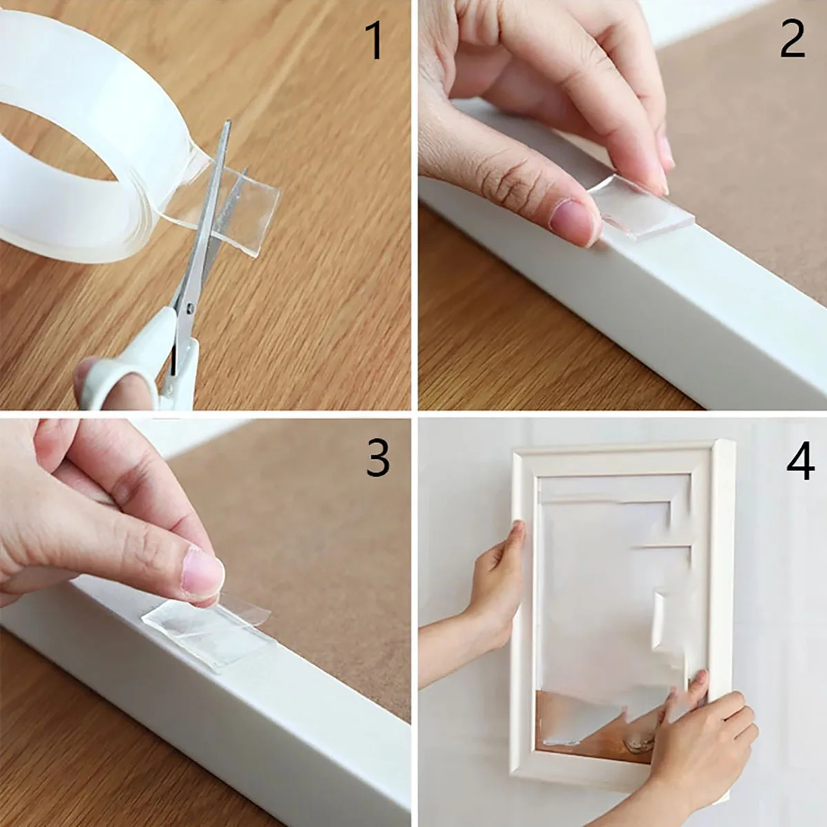 Home Improvement Usa - Nano Tape Double Powerful Transparent Reusable
