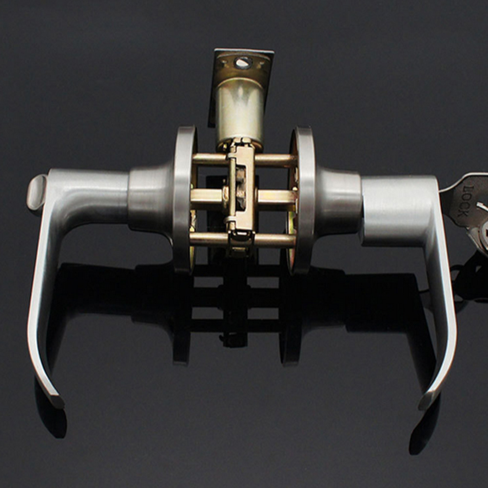 Locking Door Handle Stainless  - Door Knob Replacement recension och pris