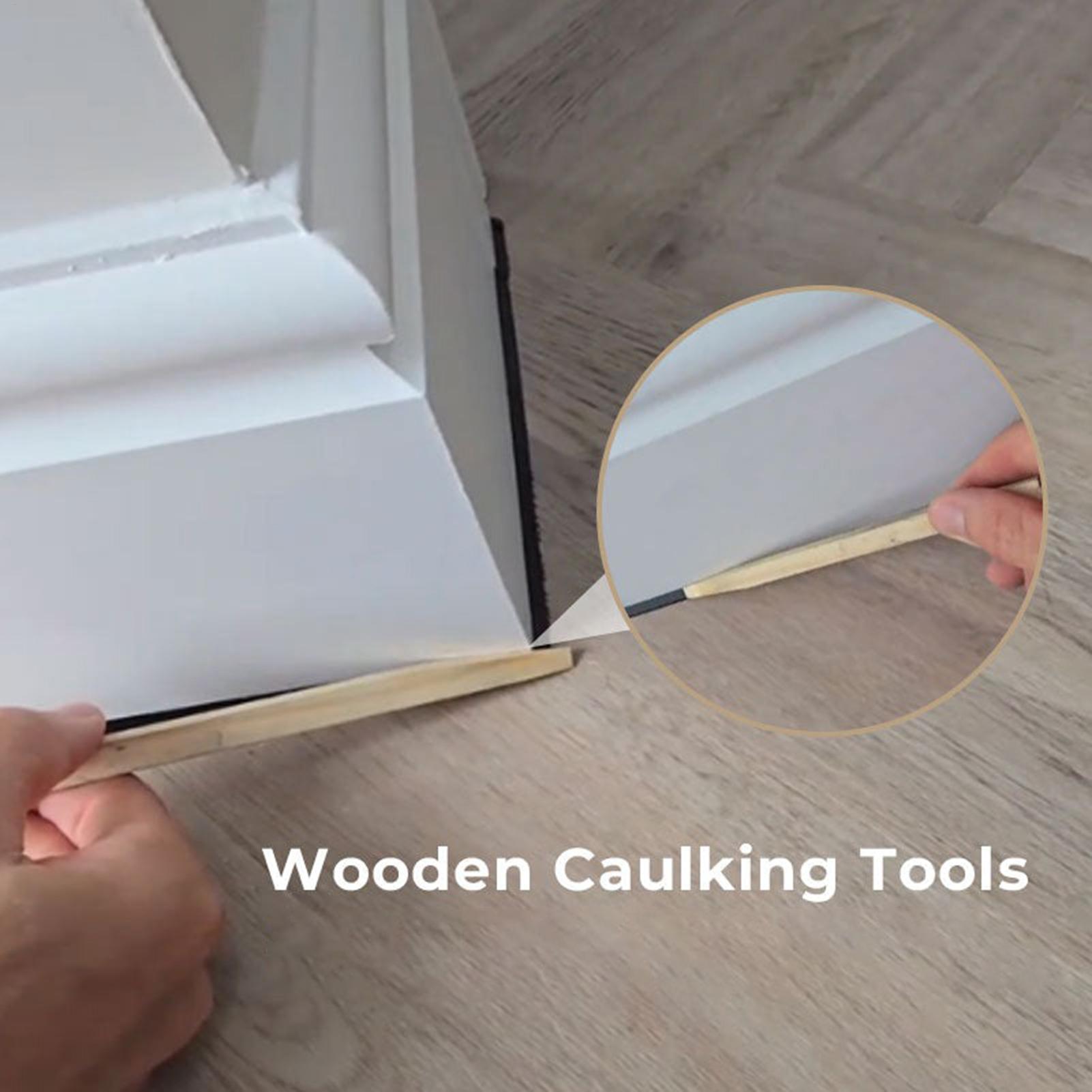 5pcs Wooden Caulking Tools Set - Home Improvement For Beginners recension och pris