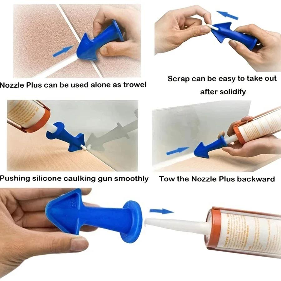 Caulking Tool Set 3PCS Silicon - Bathroom Caulk Siliconized recension och pris