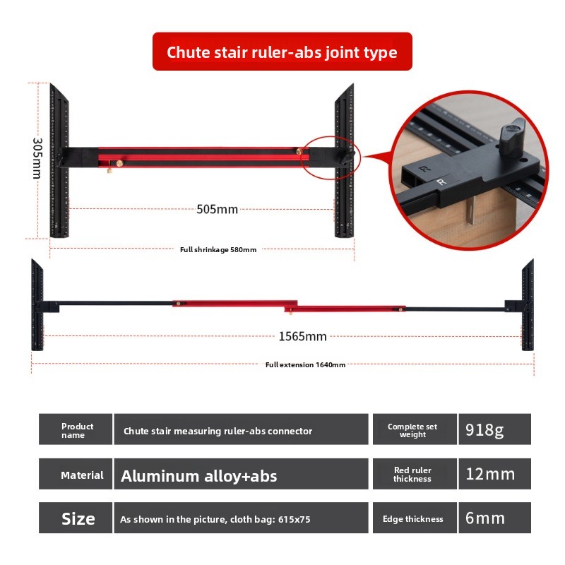 Aluminum Alloy Stair Ruler,Hig - Home Improvement Usa recension och pris