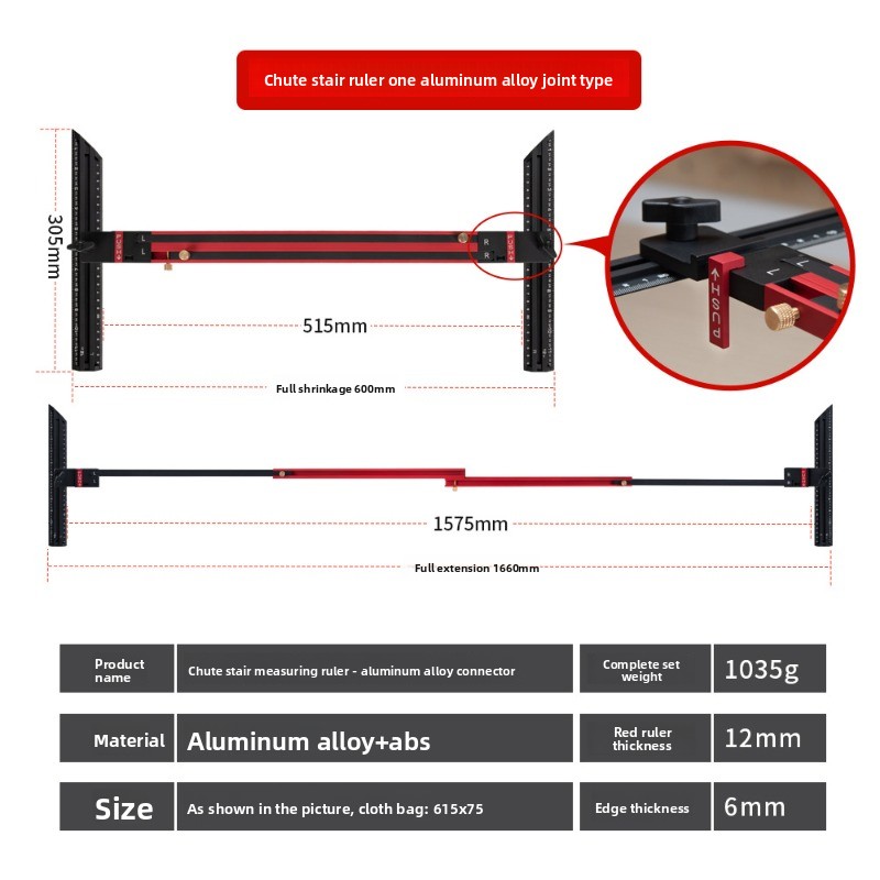 Aluminum Alloy Stair Ruler,Hig - Home Improvement Usa recension och pris