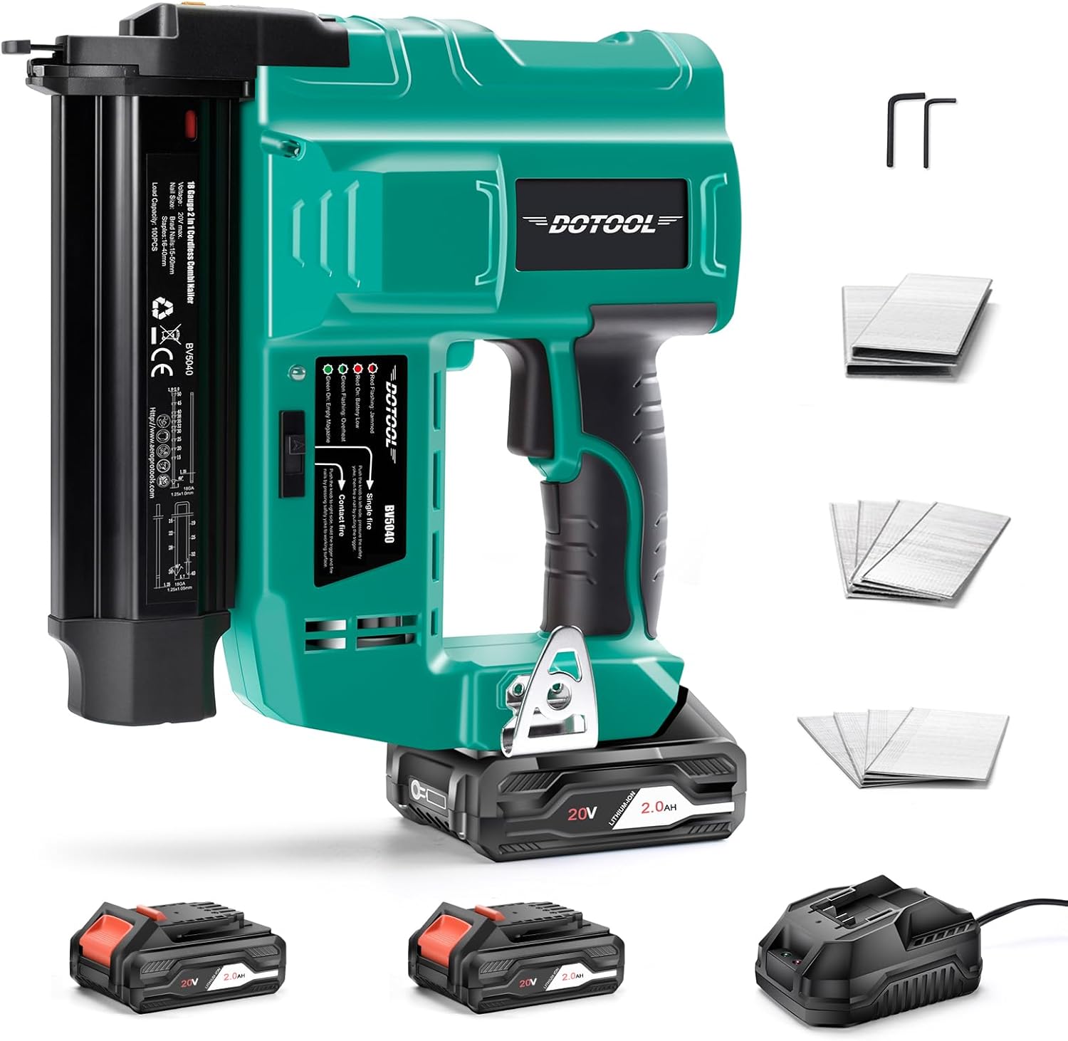 Battery-Powered Cordless Nail  - Home Improvement Brad recension och pris