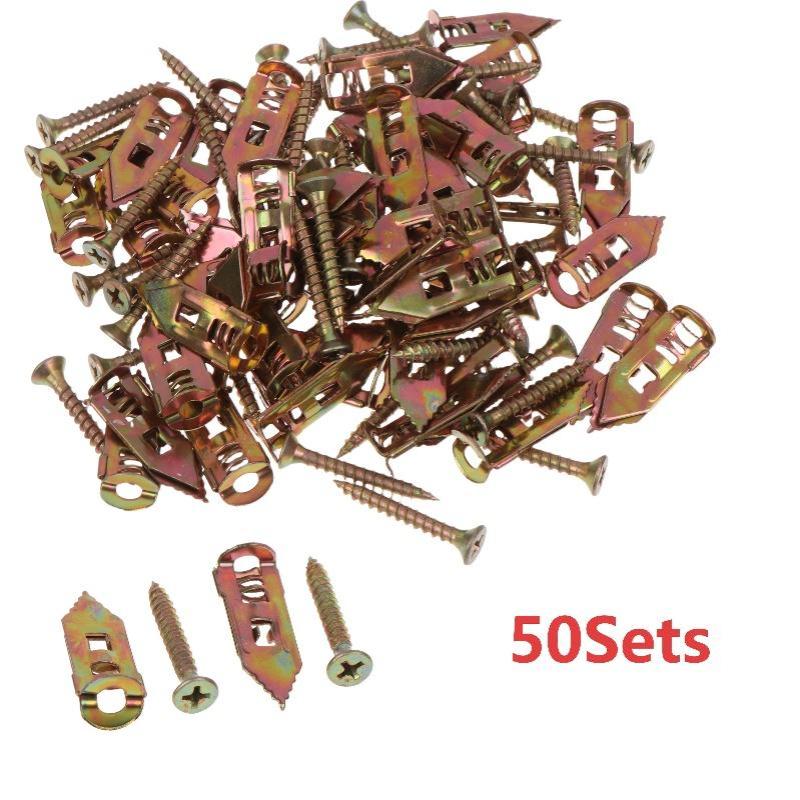 50Pcs Self-Tapping Drywall Anc - Drywall Anchor Screw recension och pris