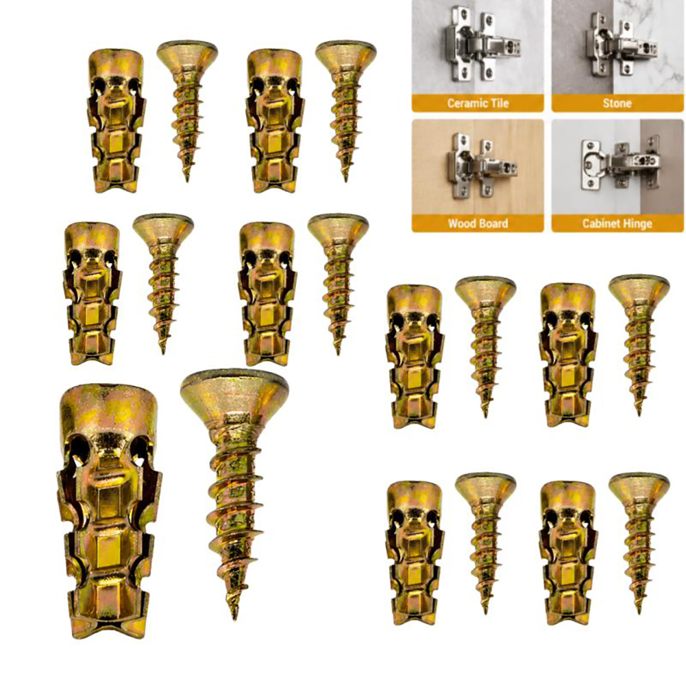 6*14mm Door Hinge Thread Repai - Drywall Anchor Screw recension och pris