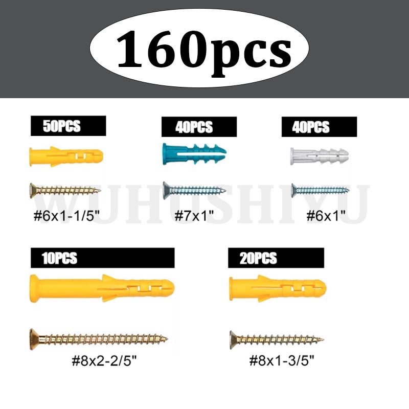 Drywall Anchors and Screws Ass - Drywall Anchor Screw recension och pris