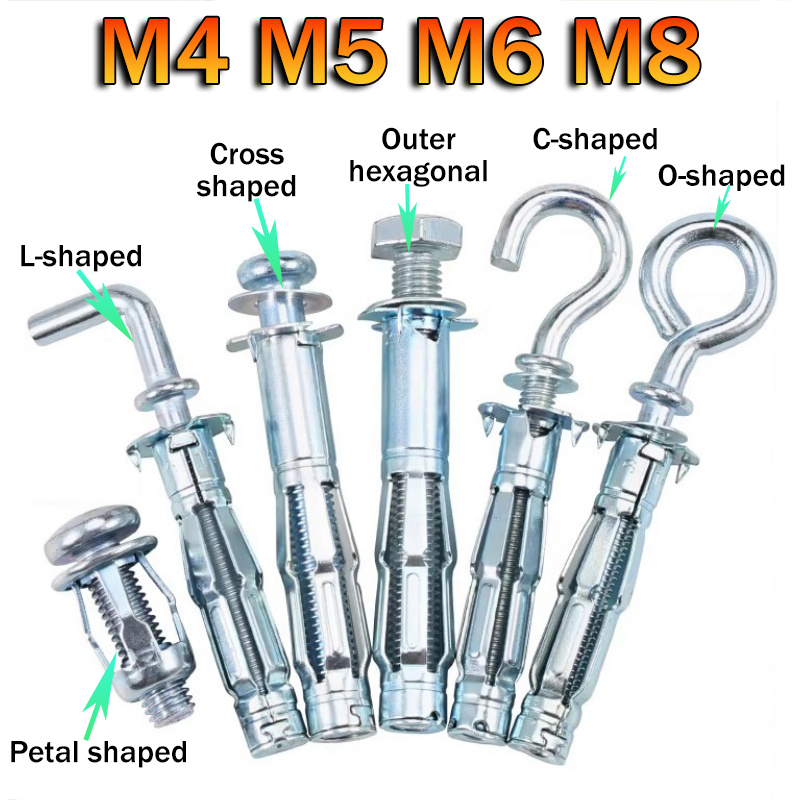 M4 M5-M8 Drywall Anchor Plaste - Drywall Anchor Screw recension och pris