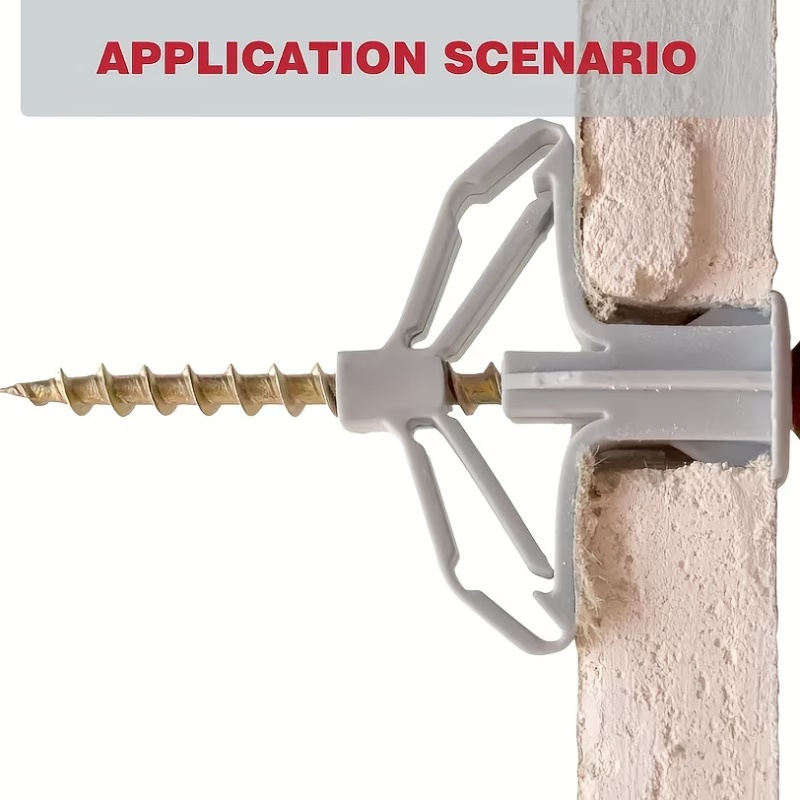 100PCS Plasterboard Expansion  - Drywall Anchor Screw recension och pris