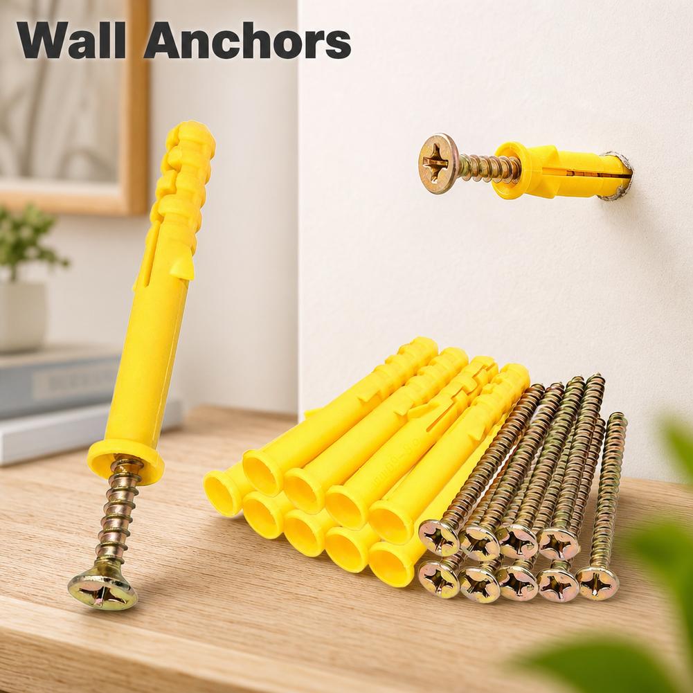 10/30Pcs M6 M8 Heavy Duty Dryw - Drywall Anchor Screw recension och pris