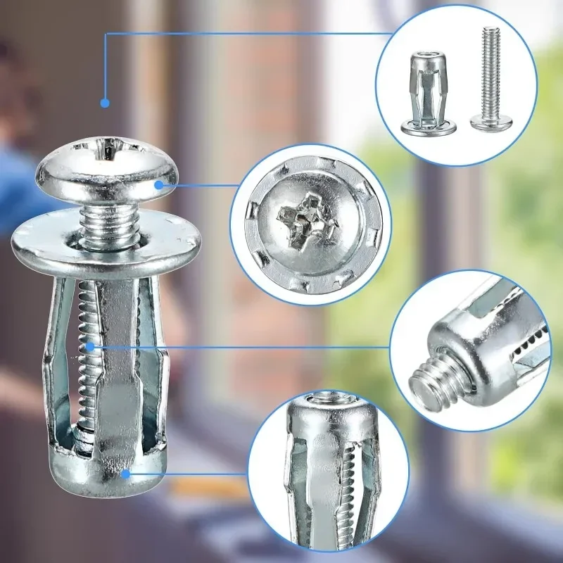 Petal Screw Jack Nuts Screw An - Drywall Anchor Screw recension och pris