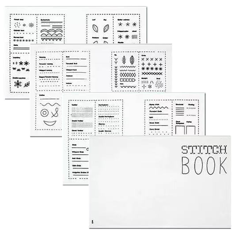 1Set Embroidery Stitch Book Ho - Home Improvement For Beginners recension och pris