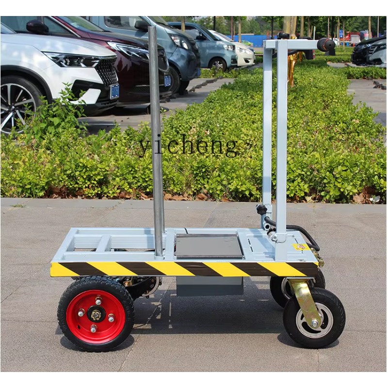 HYS flatbed truck pulls tiles, - Home Improvement Trailer recension och pris