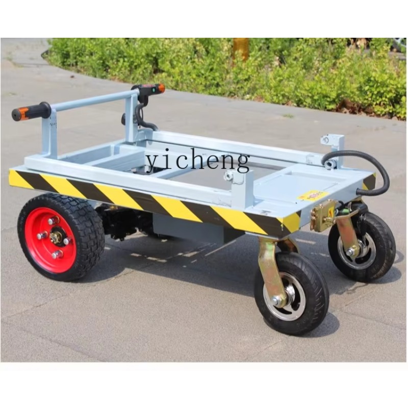 HYS flatbed truck pulls tiles, - Home Improvement Trailer recension och pris