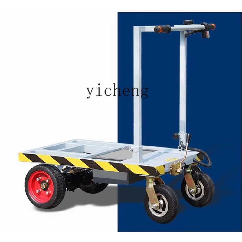 HYS flatbed truck pulls tiles, - Home Improvement Trailer recension och pris