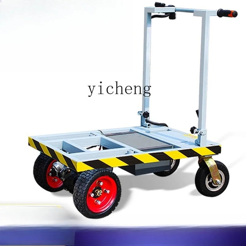 HYS flatbed truck pulls tiles, - Home Improvement Trailer recension och pris