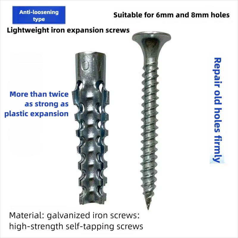 Heavy Duty Steel Wall Anchor K - Drywall Anchor Screw recension och pris