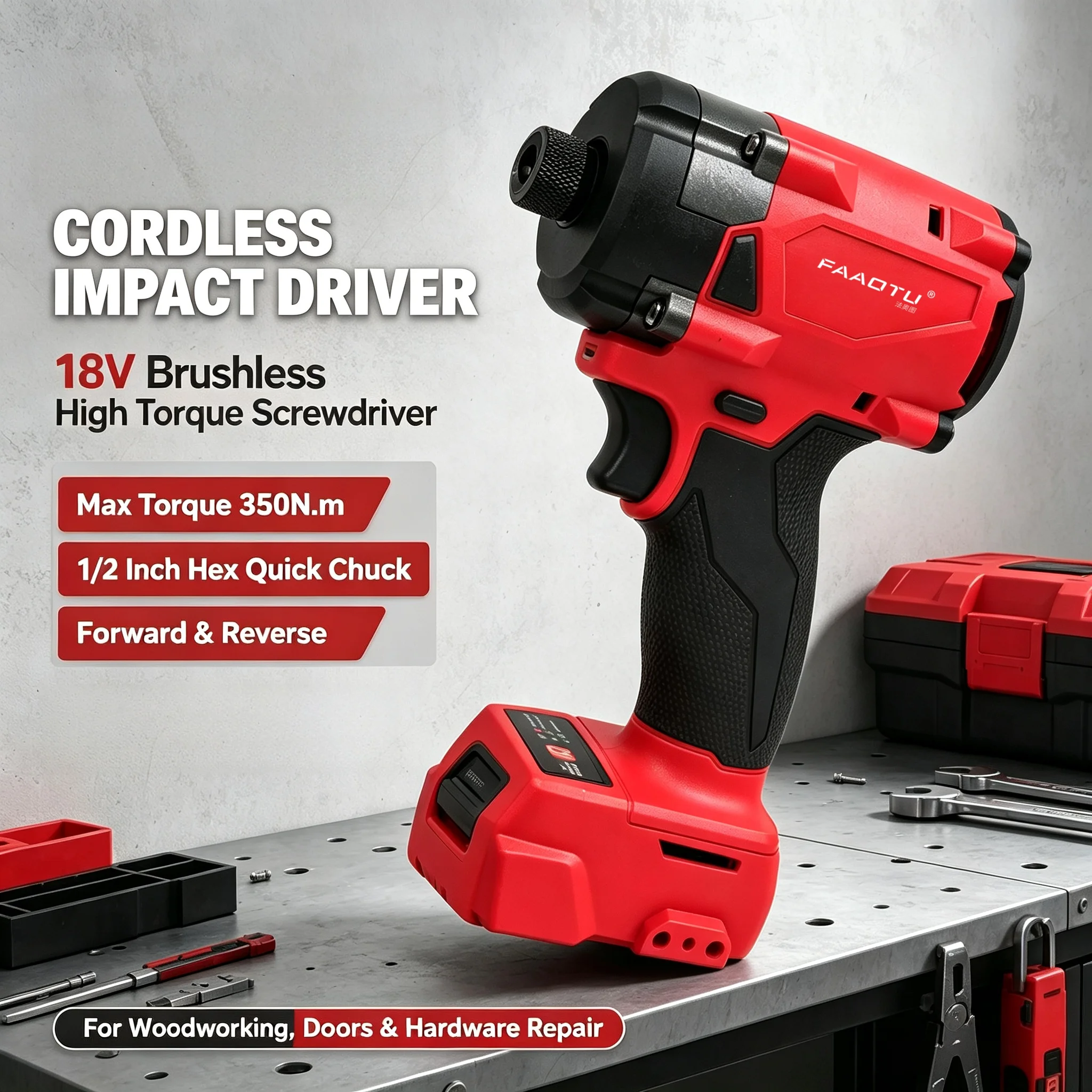 FAAOTU 18V Cordless Electric S - Home Improvement Usa recension och pris