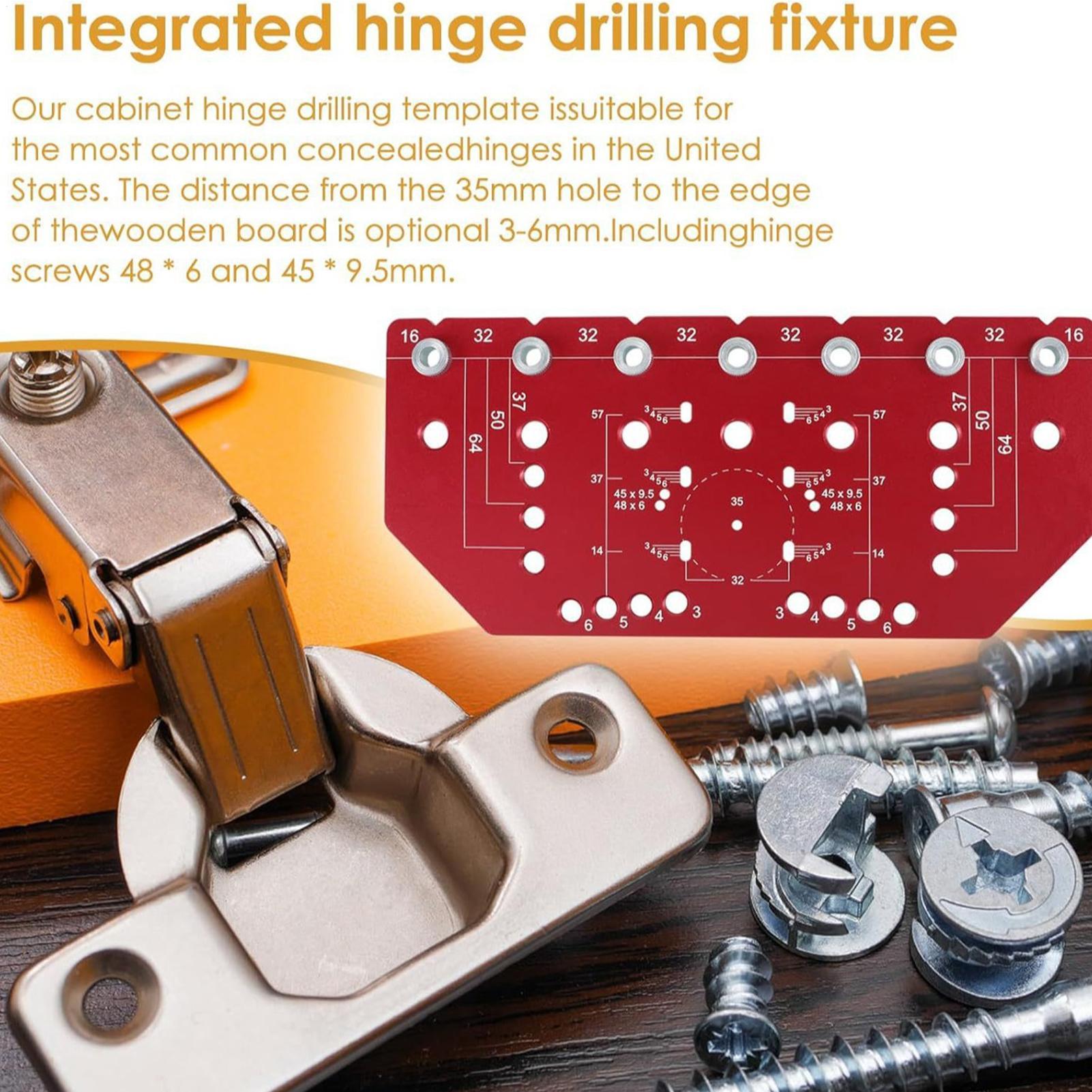 Cabinet Door Hinge Jig Door Hi - Home Improvement For Beginners recension och pris